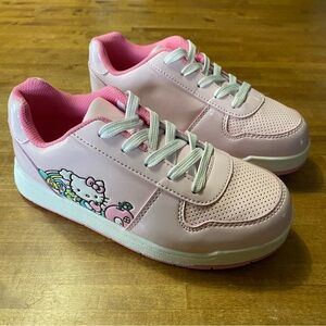 Hello Kitty Pink and White Kids Sneakers
